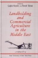 Cover for Landholding and commercial agriculture in the Middle East