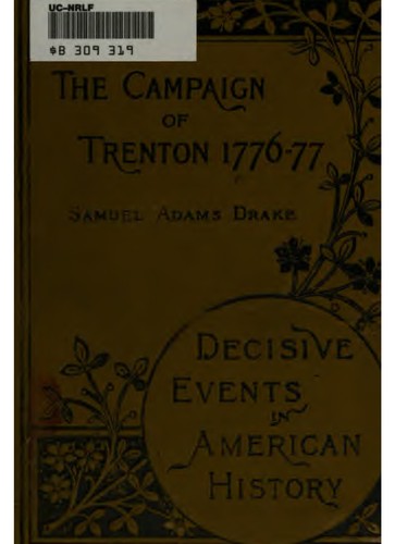 Cover for The campaign of Trenton, 1776-77.