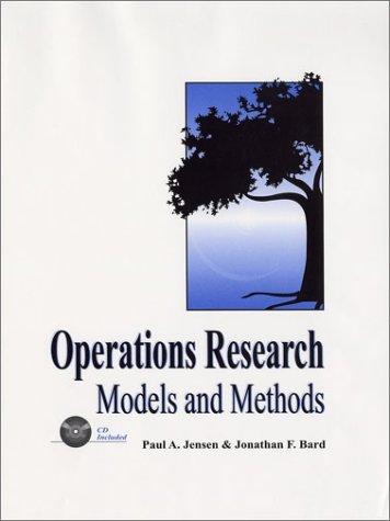 Cover for Operations Research Models and Methods