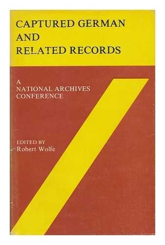 Cover for Captured German and related records