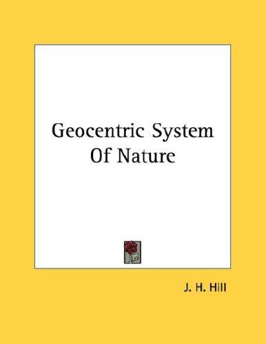 Cover for Geocentric System Of Nature