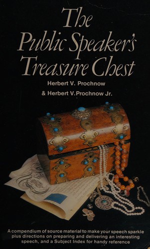 Cover for The public speaker's treasure chest