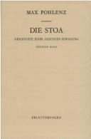 Cover for Die Stoa