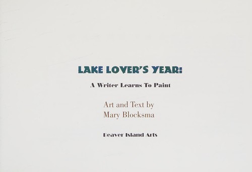 Cover for Lake Lover's Year