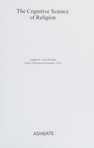 Cover for The cognitive science of religion