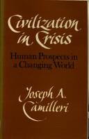 Cover for Civilization in Crisis