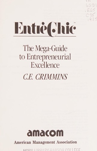 Cover for Entrechic