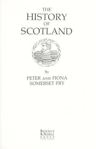 Cover for A history of Scotland