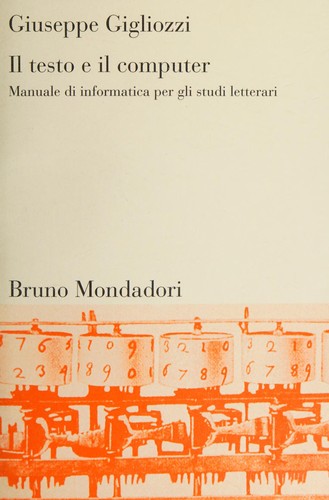 Cover for Il testo e il computer
