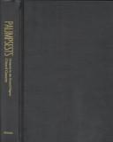Cover for Palimpsests