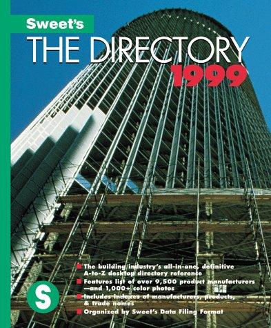 Cover for Sweet's Directory 1999 (Sweet's: The Directory)