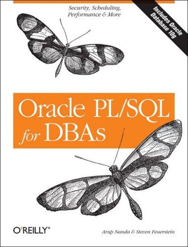 Cover for Oracle PL/SQL for DBAs