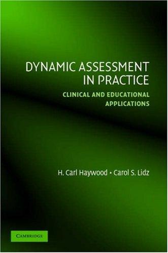 Cover for Dynamic Assessment in Practice