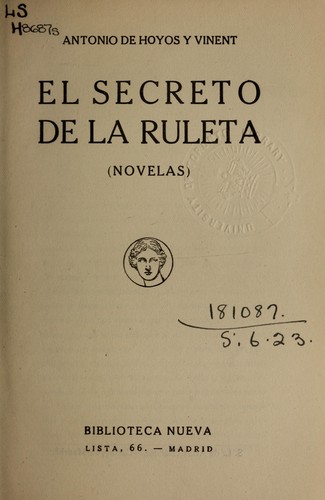 Cover for El secreto de la ruleta