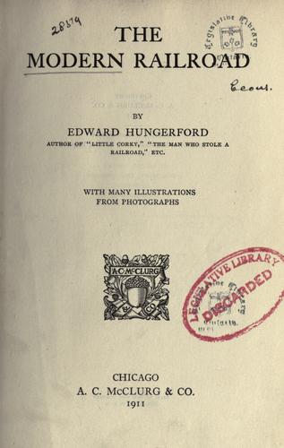 Cover for modern railroads