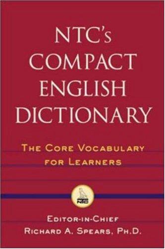 Cover for NTC's compact English dictionary