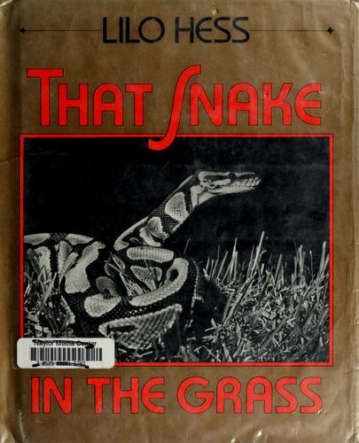 Cover for That snake in the grass