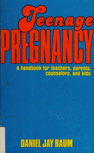Cover for Teenage pregnancy