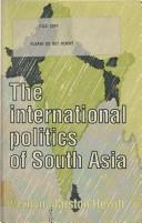 Cover for The international politics of South Asia