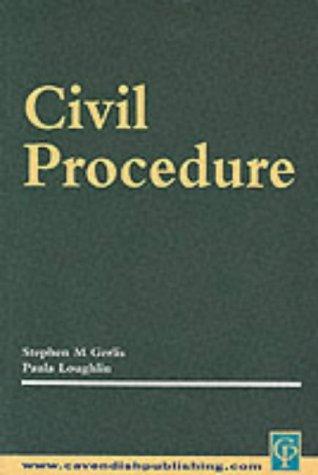 Cover for Civil Procedure