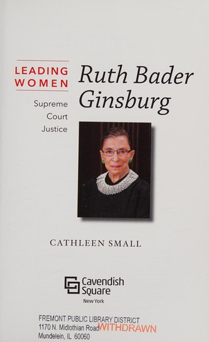 Cover for Ruth Bader Ginsburg