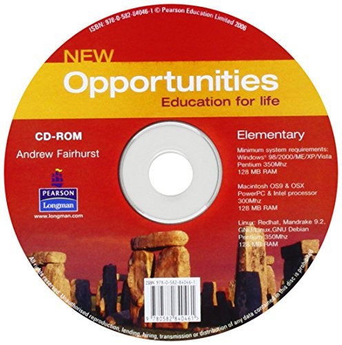 Cover for Opportunities Global Elementary CD-ROM New Edition