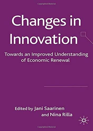 Cover for Changes in Innovation