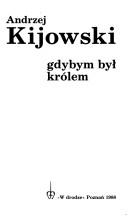 Cover for Gdybym był królem