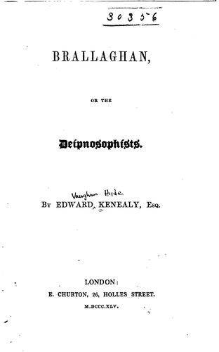 Cover for Brallaghan