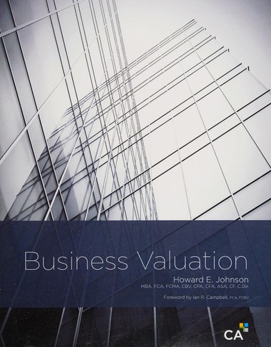 Cover for Business valuation