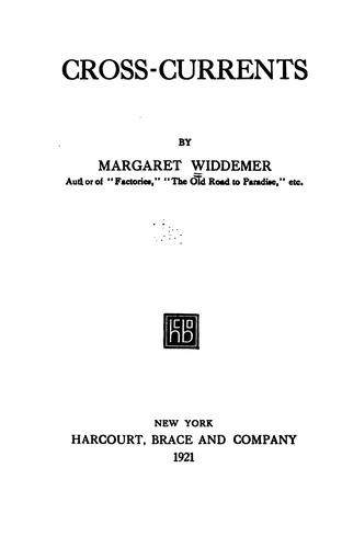 Cover for Cross-currents