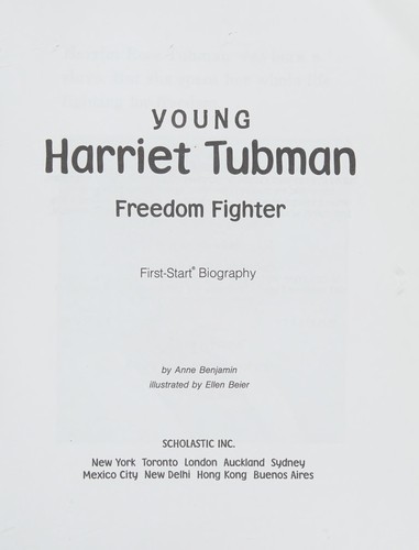 Cover for Young Harriet Tubman
