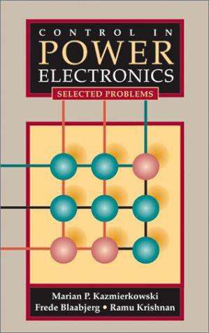 Cover for Control in Power Electronics