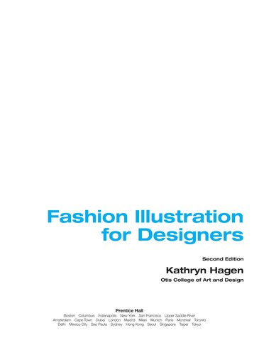 Cover for Fashion illustration for designers