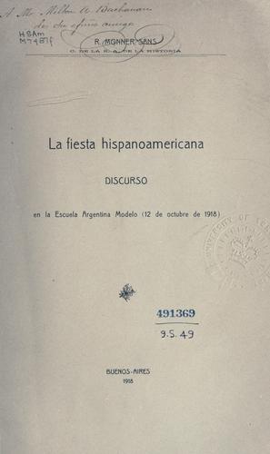 Cover for La fiesta hispanoamericana