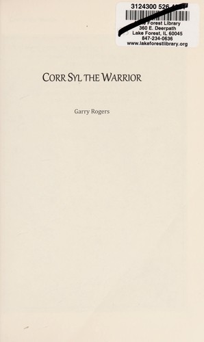 Cover for Corr Syl the warrior
