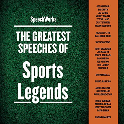 Cover for The Greatest Speeches of Sports Legends