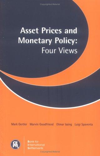 Cover for Asset Prices and Monetary Policy