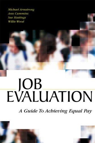 Cover for Job Evaluation