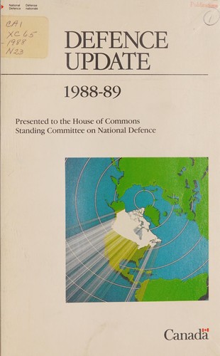 Cover for Defence update 1988-89