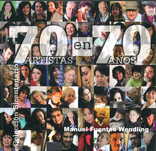 Cover for 70 artistas en 70 años