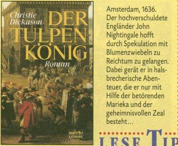 Cover for Der Tulpenkönig.