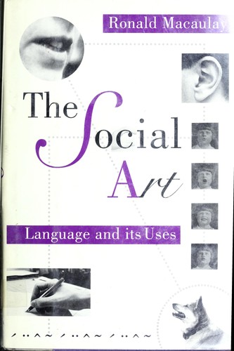 Cover for The social art
