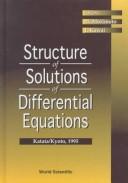 Cover for Structure of solutions of differential equations