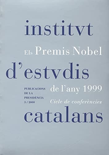 Cover for Els premis Nobel de l'any 1999