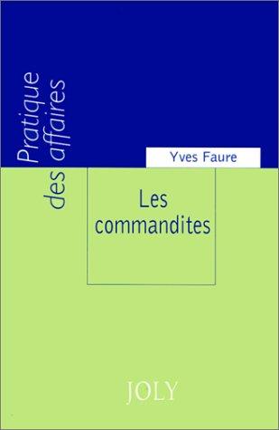Cover for Les Commandites