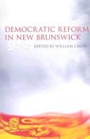 Cover for Democratic Reform in New Brunswick