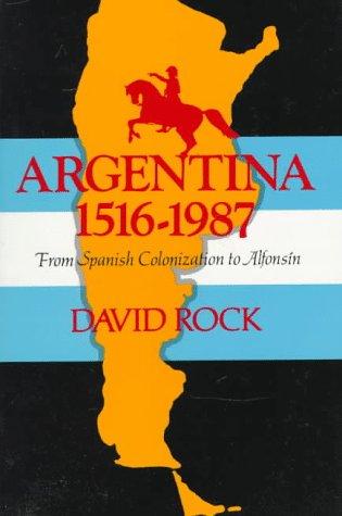 Cover for Argentina, 1516-1987