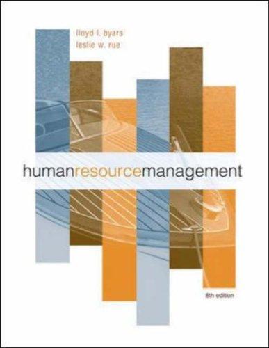 Cover for Human resource management