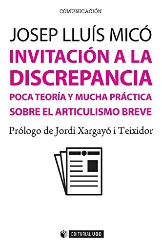 Cover for Invitación a la discrepancia